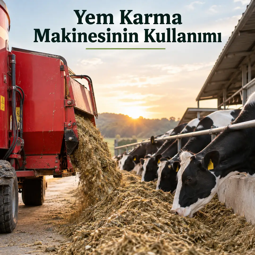 Yem Karma Makinesinin Kullanımı